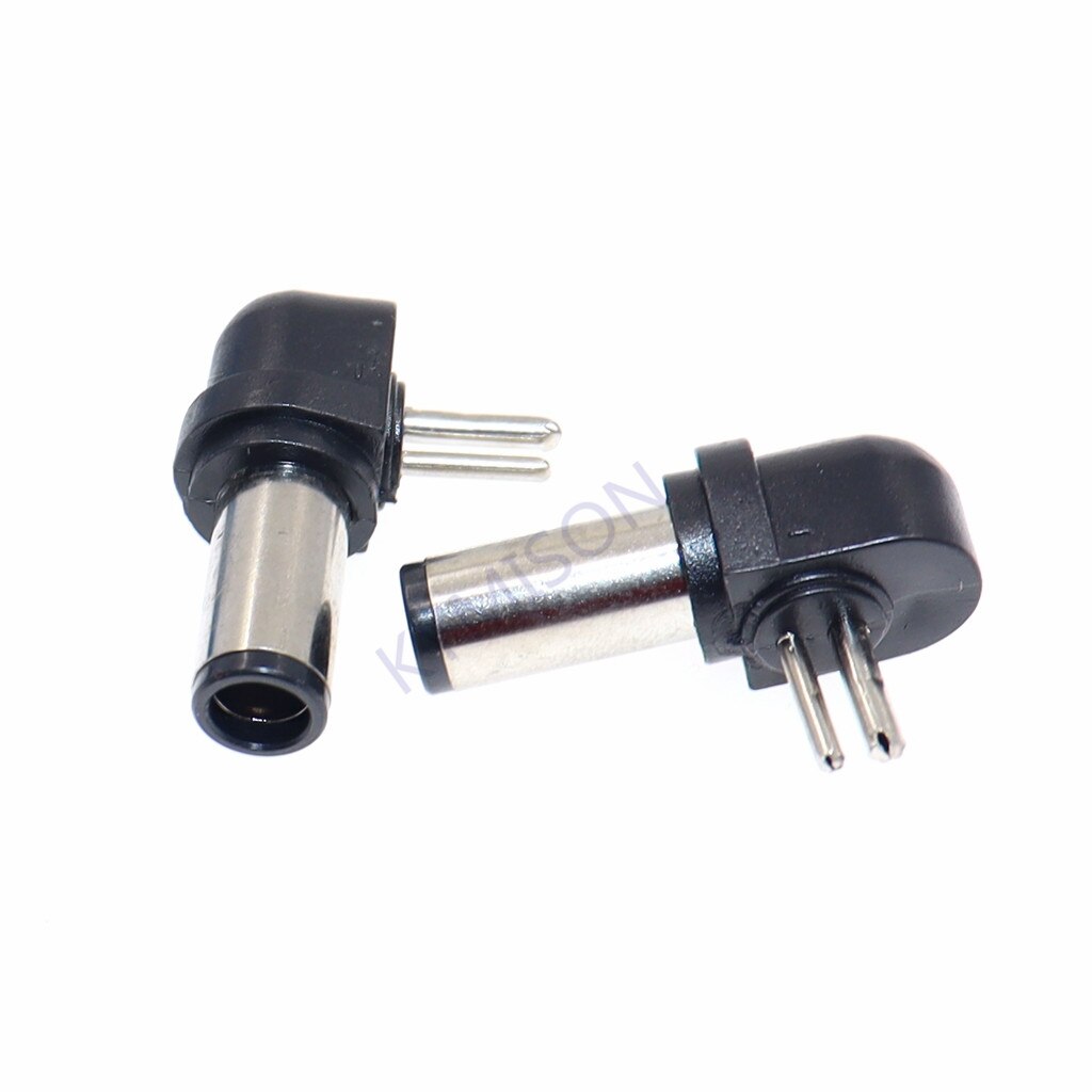 Adaptador Universal de 2 pines para ordenador portátil, cargador con conectores de puntas CC de 7,4x5,0mm a 2 pines, para carga hp