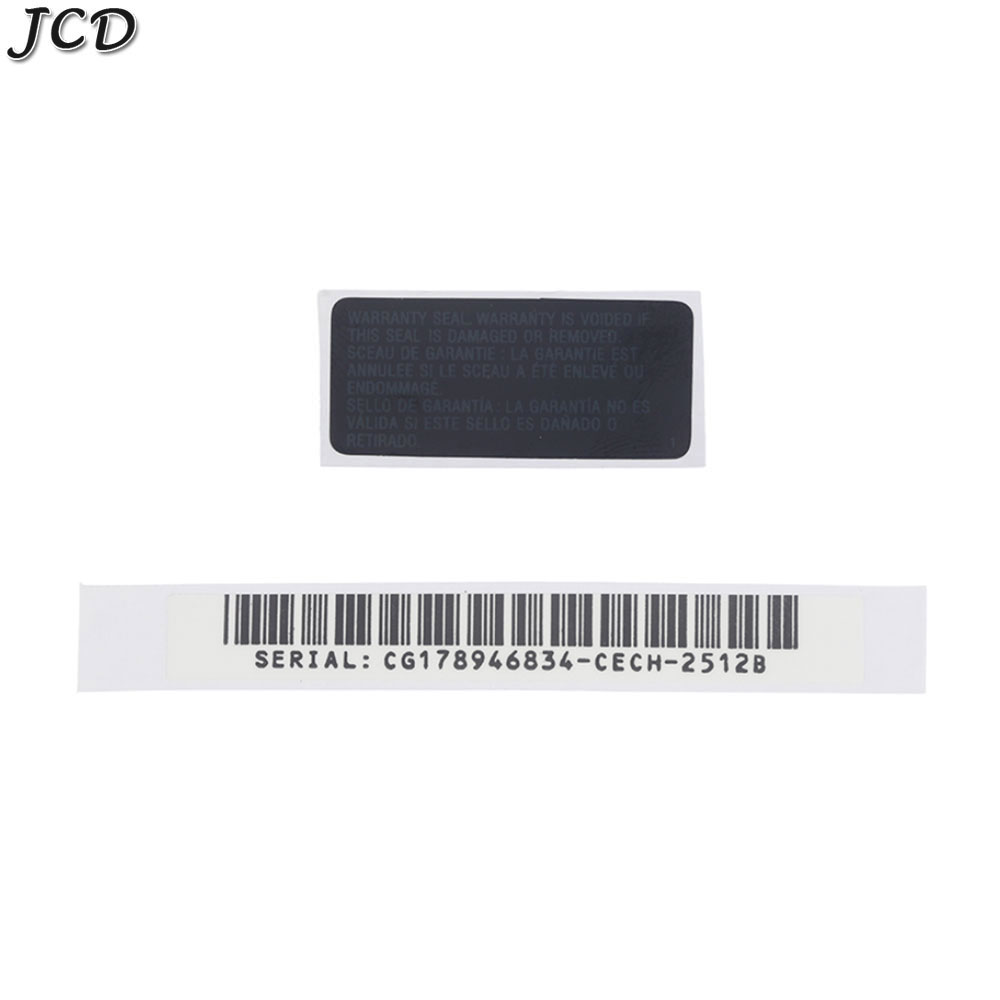 JCD 1Set Security Seal Sticker For PS3 SLIM Warranty Seals Host Seals Security Seal Sticker Warranty Seals
