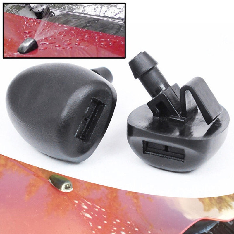 Til peugeot 407 206 2 stk/sæt bil forrudevisker sprinklerdyse udskiftning af sprinklerdyse