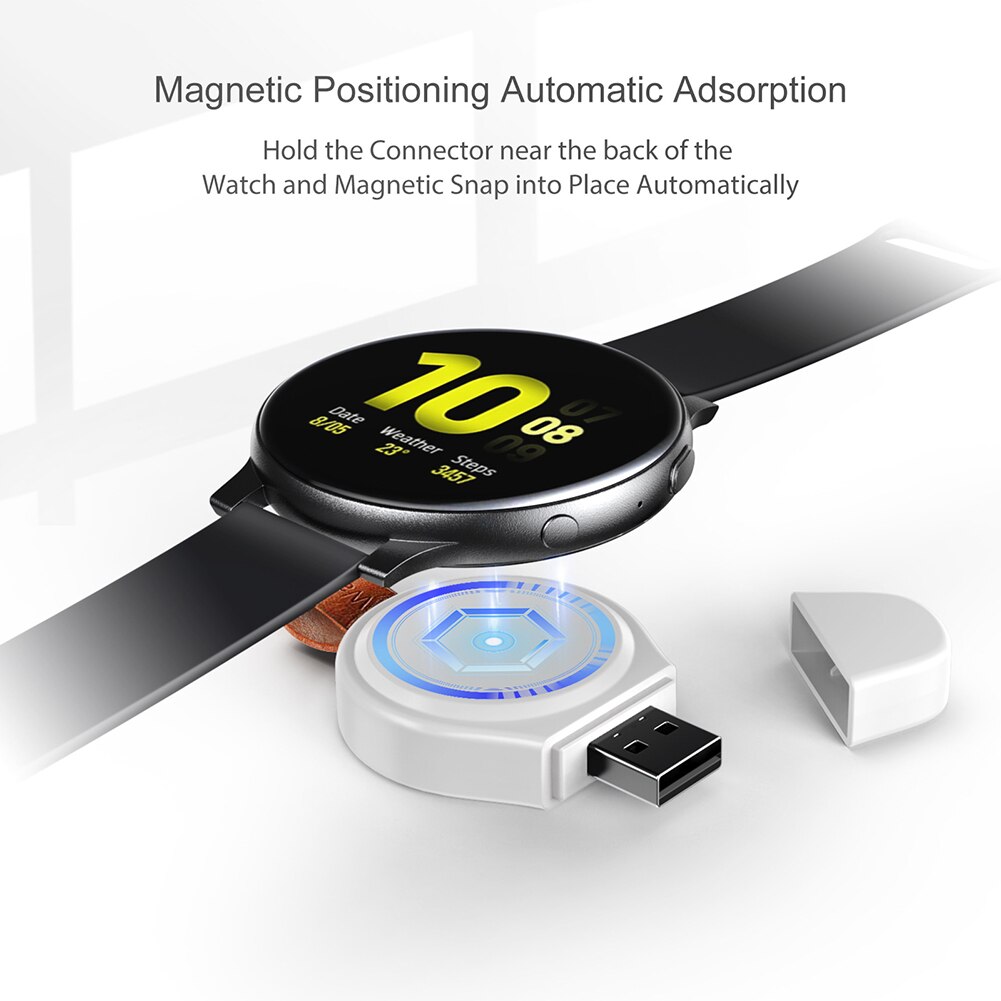 Usb-ladegerät für samsung active 1/2, galaxy watch 3 / , watch 4 – schnellladefunktion, sport, klassische smartwatch-zubehör