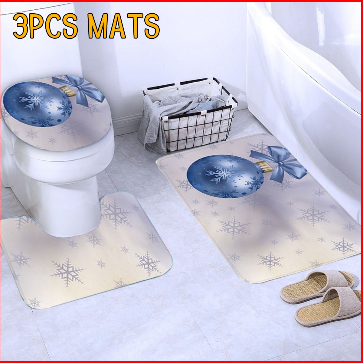 3 stuks/set van badkamer mat set antislip keuken badmat tapijt badkamer tapijt wasbare