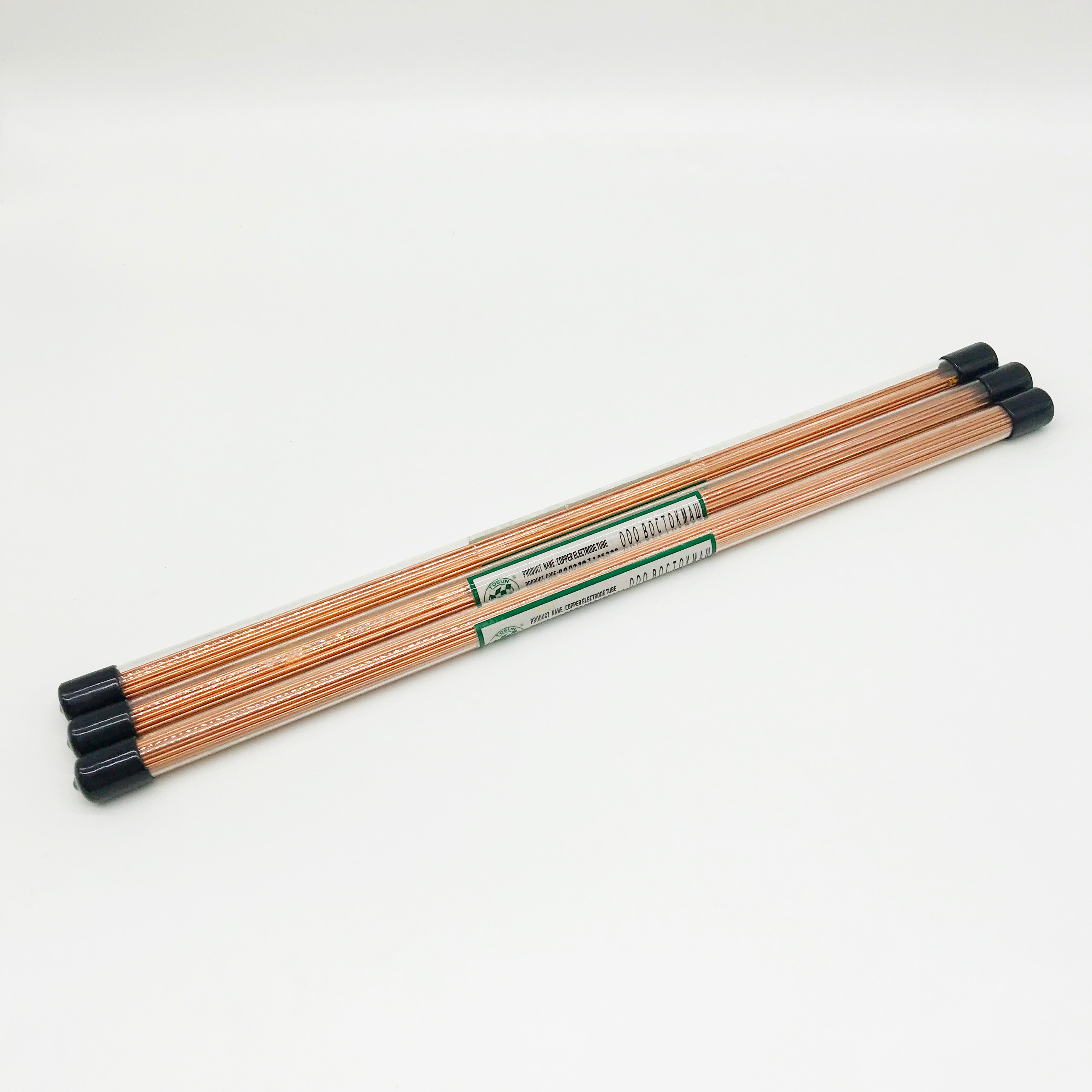 ART.230721 Koperen Elektrode Buis Multi Gaten 2.1/2.2/2.3/2.4/* 400Mm 20 Stks/partij