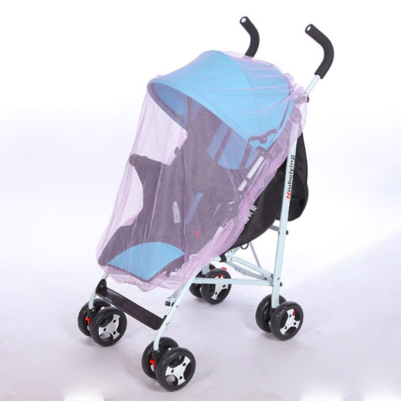 Redes para carrito de niños, cochecito de bebé, silla de paseo, mosquitera, Red de insectos, cubierta de cochecito de malla segura para bebé infantil