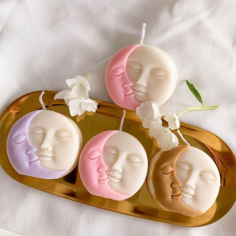 Molde de silicona con forma de vela para mujer embarazada, cuerpo Torso, de vela, molde de silicona de forma humana, fabricación de velas