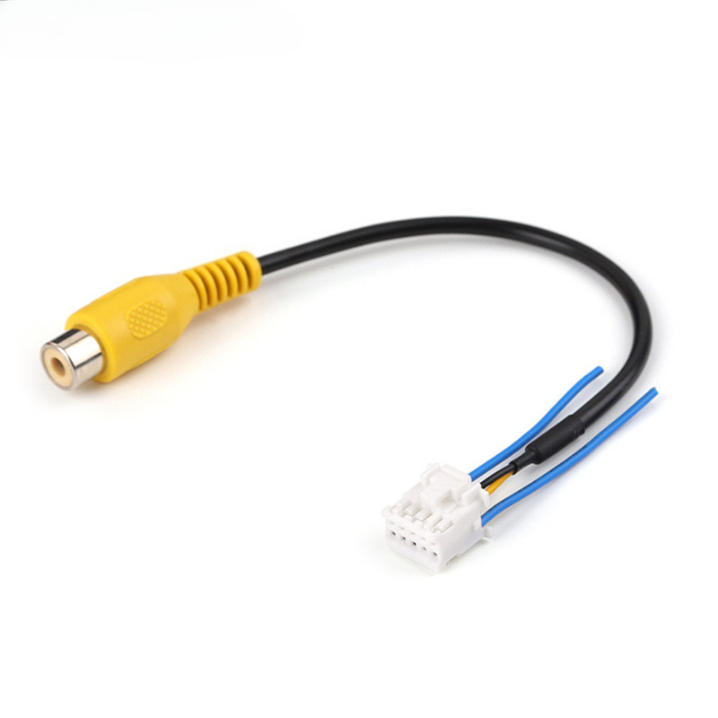 Universal 10 Pin Camera Video Input Cable Adapter Wiring Connector Innovative And Practical For Android Radio Car Accessories