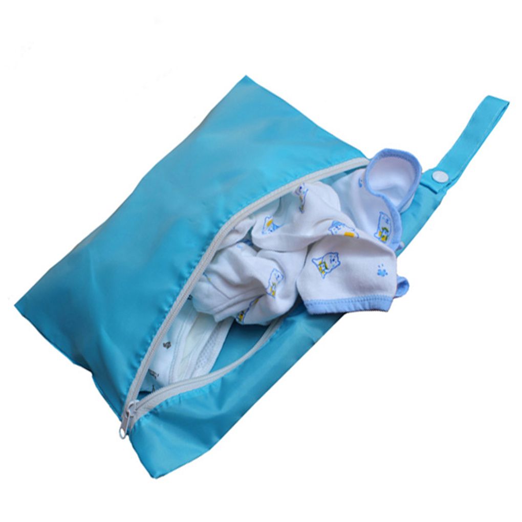1PC Baby Out Dirty Clothes Pouch Folding Dirty Clothing Storage Bag Baby Diaper Bags