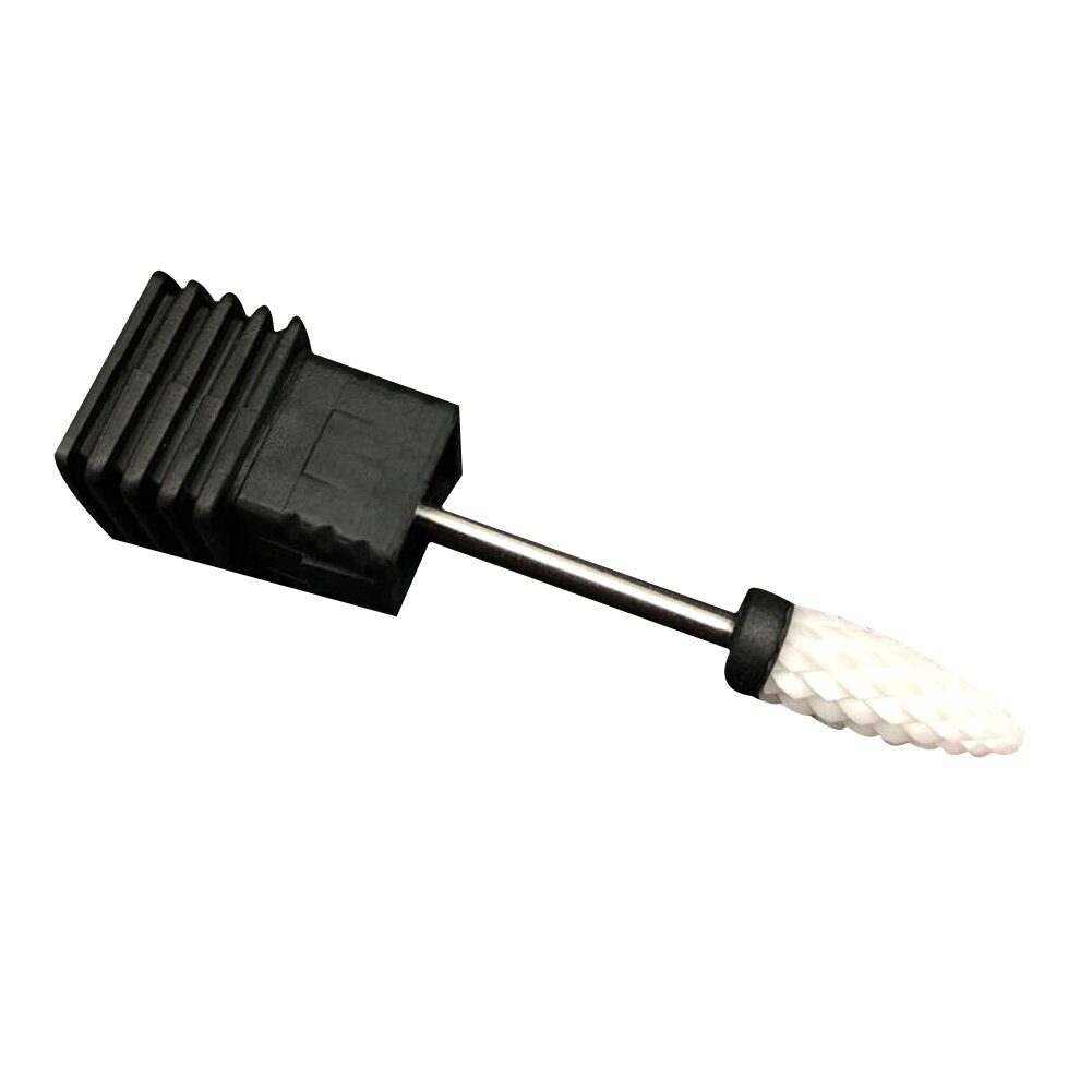 Taladro de decoración de uñas de cerámica, herramienta de pulido eléctrico para manicura y pedicura, pulidor de uñas: Black