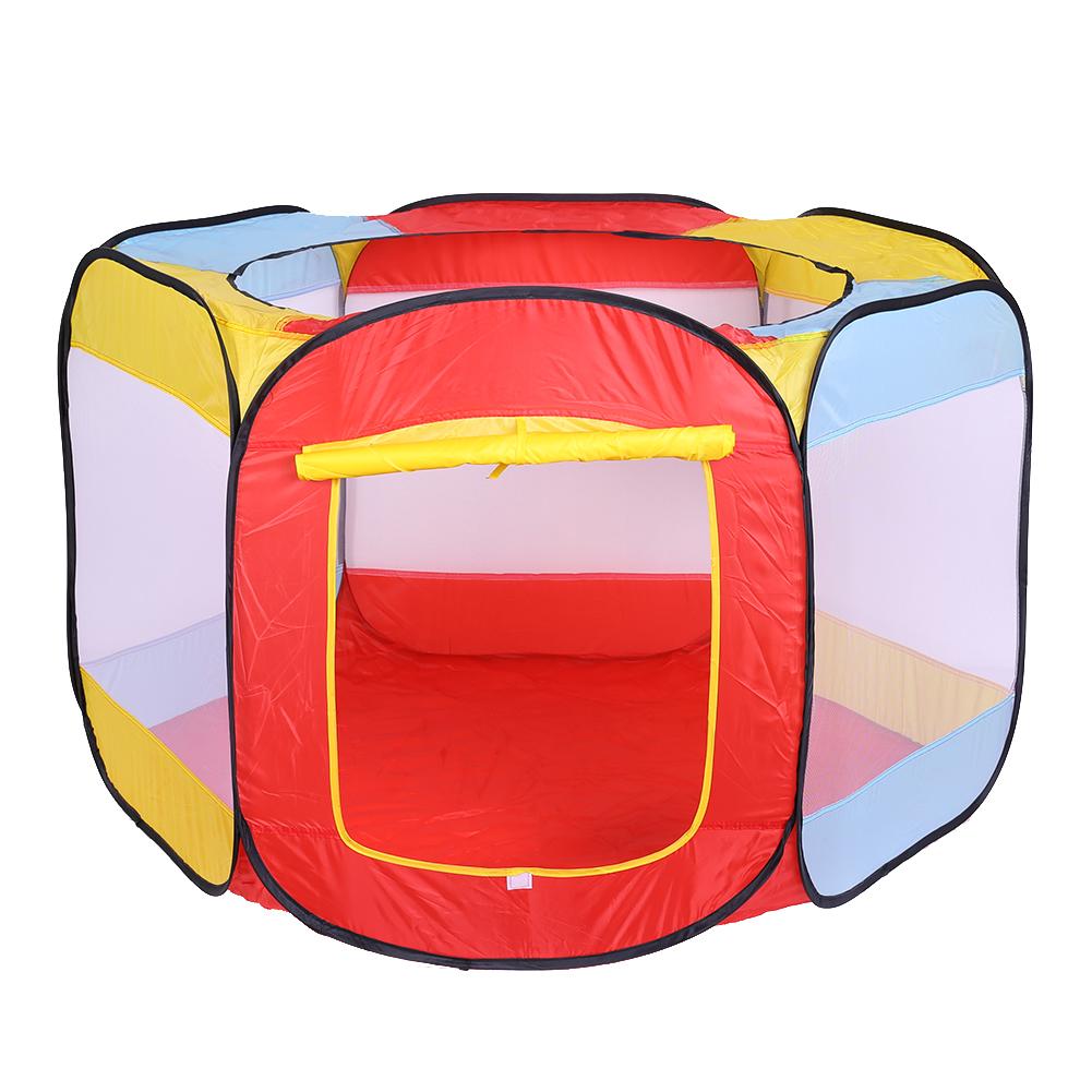Opvouwbare Draagbare Kinderbox Baby Play Yard Met Reistas Indoor Outdoor Veilig Eenvoudige Draagbaarheid Baby Speelgoed Tenten Outdoor Fun & sport
