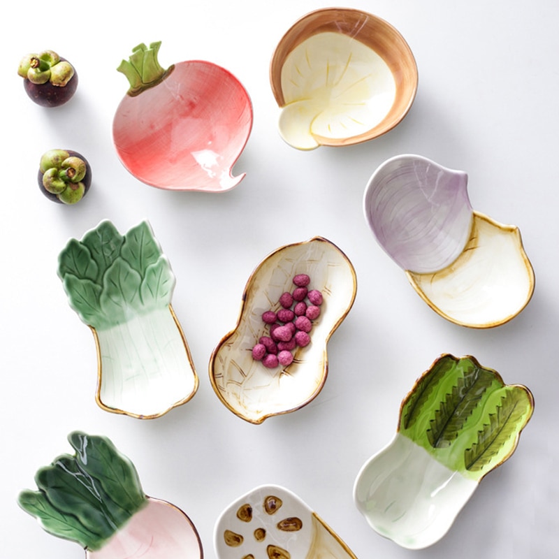 Cuenco de cerámica para verduras, vajilla de cocina para el hogar, Bol para ensalada de frutas, Bol para aperitivos, arroz, postre, cubiertos para familiar