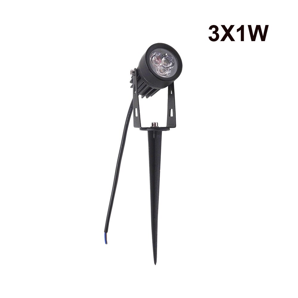 Éclairage Led imperméable pour une piscine ou une clôture, conforme à la norme IP65, éclairage d'extérieur, éclairage idéal, idéal pour une pelouse ou un jardin, idéal pour une marche ou une clôture, 3W, 12/265V, disponible en 220V