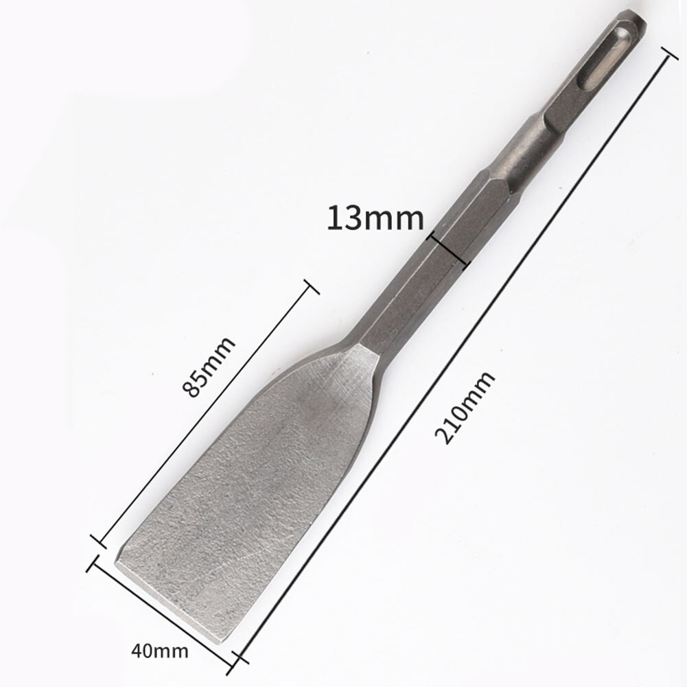 Mèche à Percussion électrique, marteau à Percussion, poignée carrée, ciseau plat Ultra-fin, perceuse à pic électrique, pelle à ciseau, fente à travers le mur