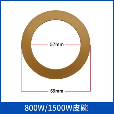 Autus Olievrije Stille Pomp Zuiger Ring Accessoires Air Compressor Drijfstang Cup Cilinder Staal Mouw Rubber Ring: 800W Leather bowl