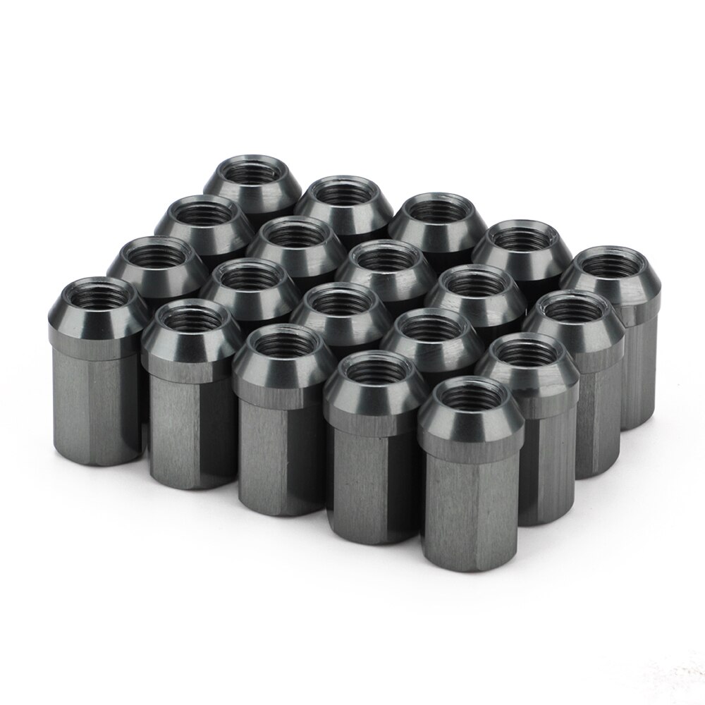 M12x1.25 Car Wheel Lug Nuts 17mm Hex 33mm Extended Tuner Bolt