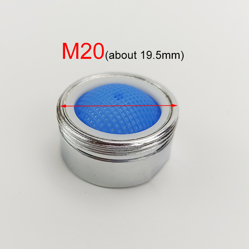 M28 m24 m22 messing vandhane belufter til blandingsbatteri forkromet  m24*1 m22 m18 m20 filter vandudtag vandhane sprøjt tilbehør: M20