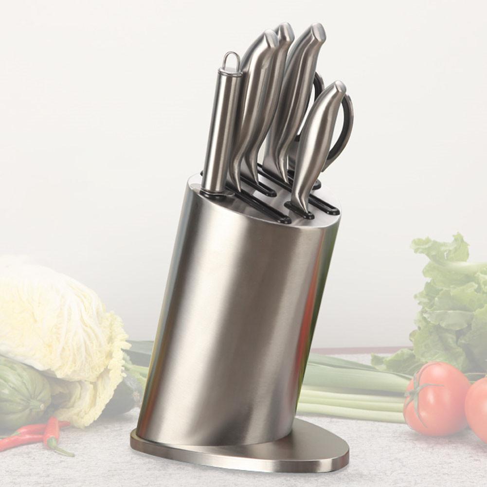 Knife Stand Holder Kitchen Knife Stainless Steel Knife Stand Cutter Holder Kitchen Supplies Innovative Cutter Holder Knife Holde