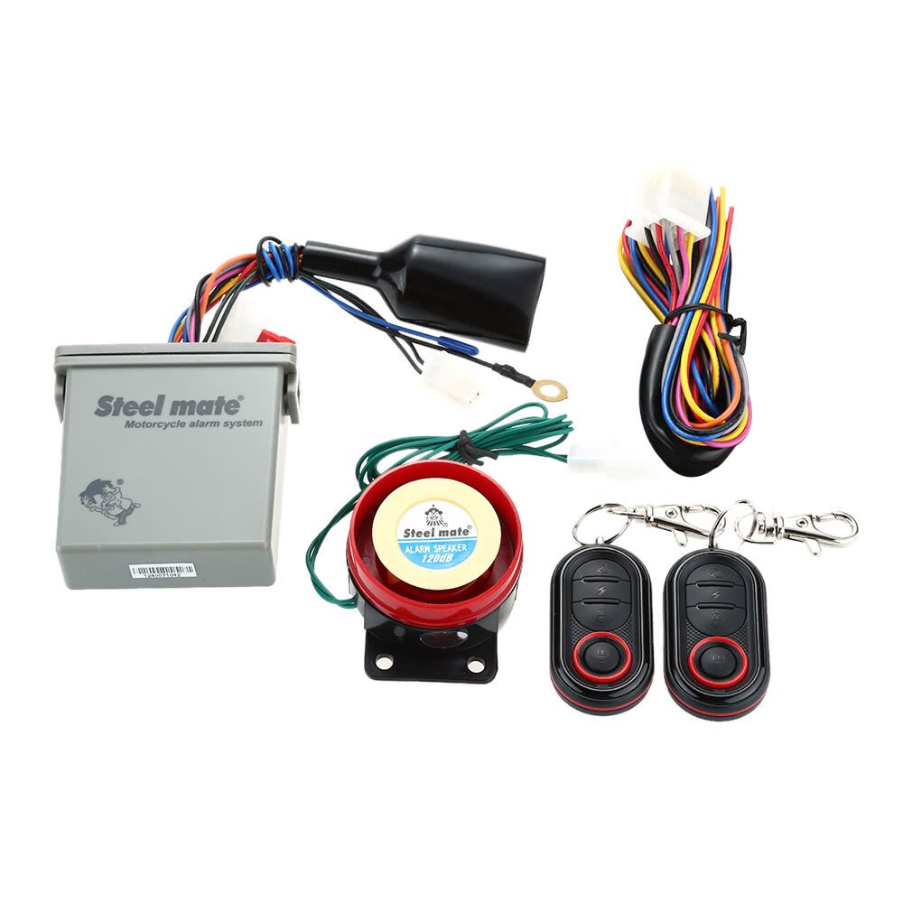 986e 1- veis motorsykkel alarmsystem ekstern motor start motorsykkel motor immobilisering med minisender