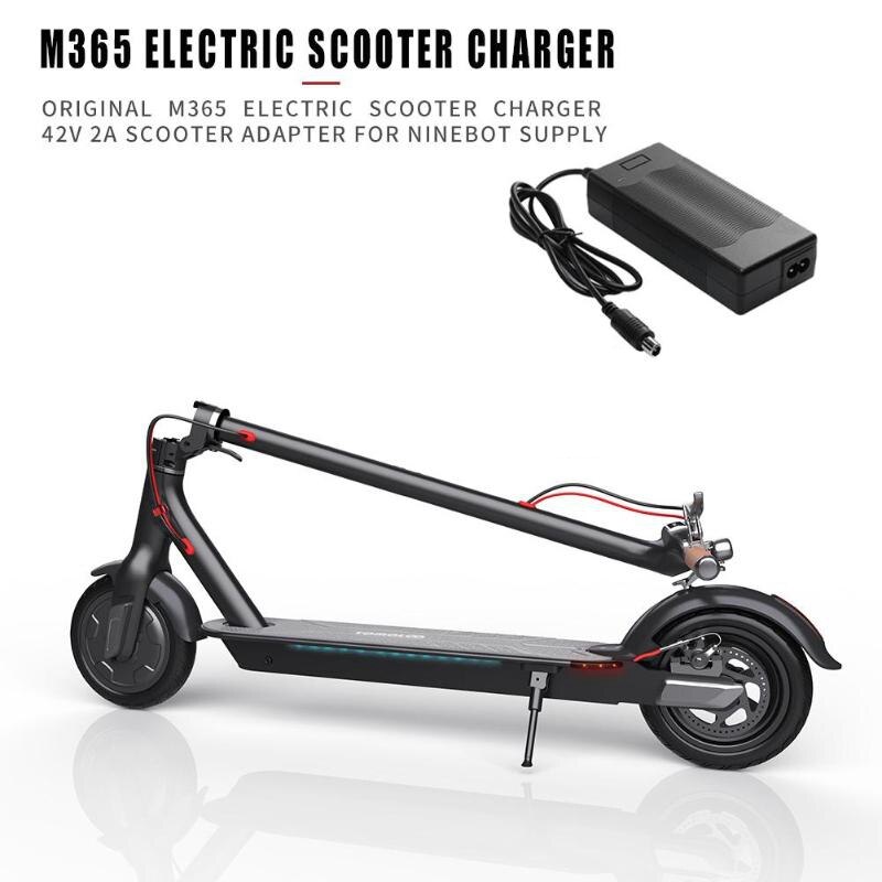 42v 2a Scooter şarj Lityum Pil şarj Adaptörleri Xiaomi Mijia M365 8mm