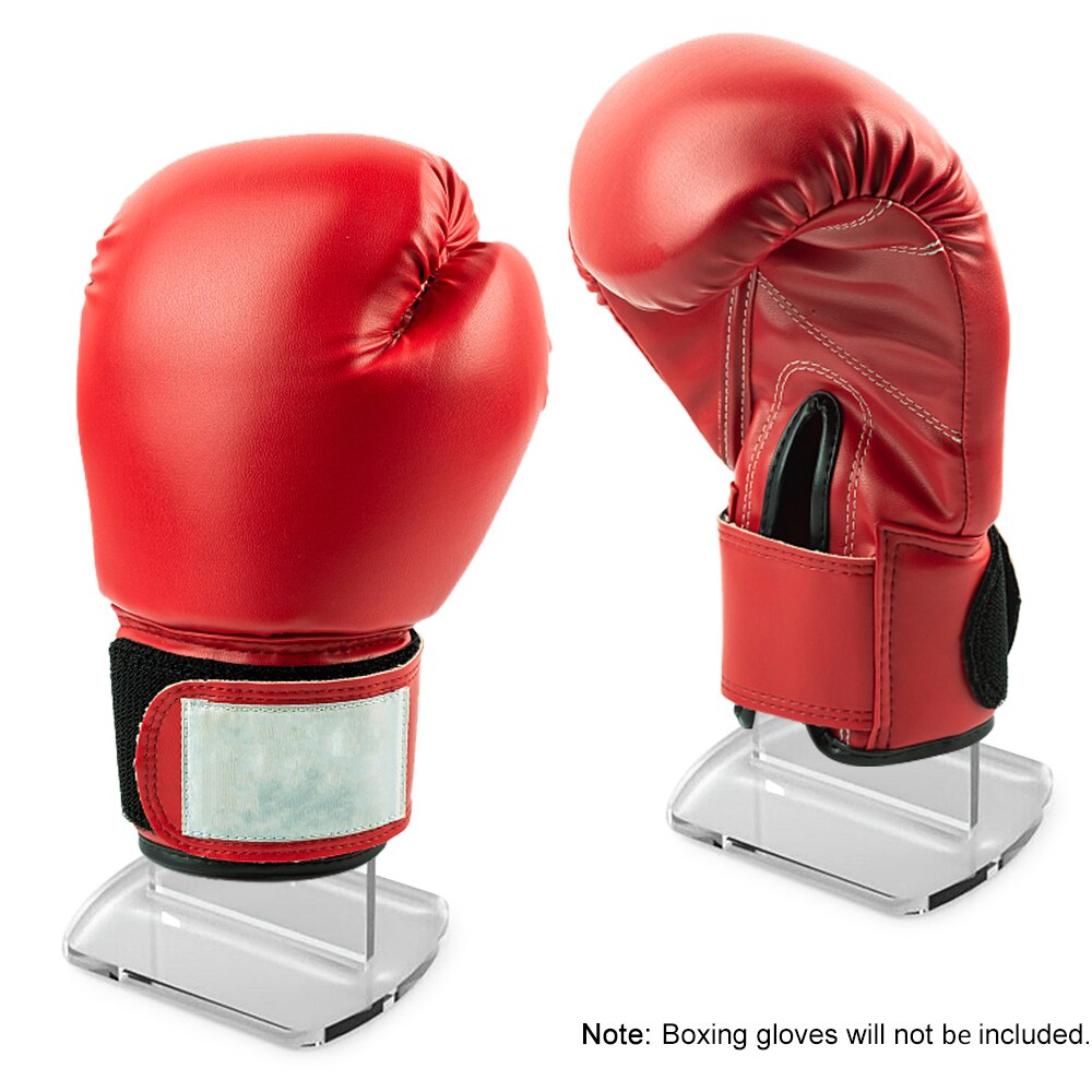 Soporte Vertical para exhibición de guantes de boxeo, soporte de exhibición de guantes de béisbol, de acrílico, fácil de usar