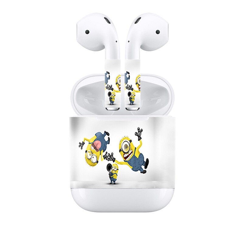 Custom Skin Sticker for Apple AirPods for Earphone Headset Vinyl Decal: 0910