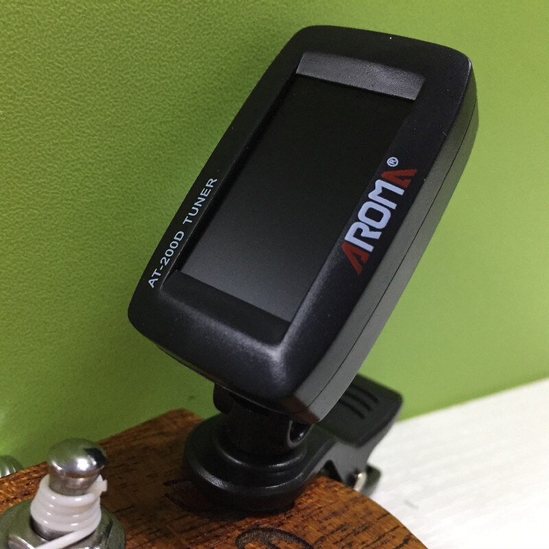 Guitar Tuner Universal Clip On with Digital Chromatic LCD for Acoustic Guitar Bass Ukulele Violin Tuning Tuner
