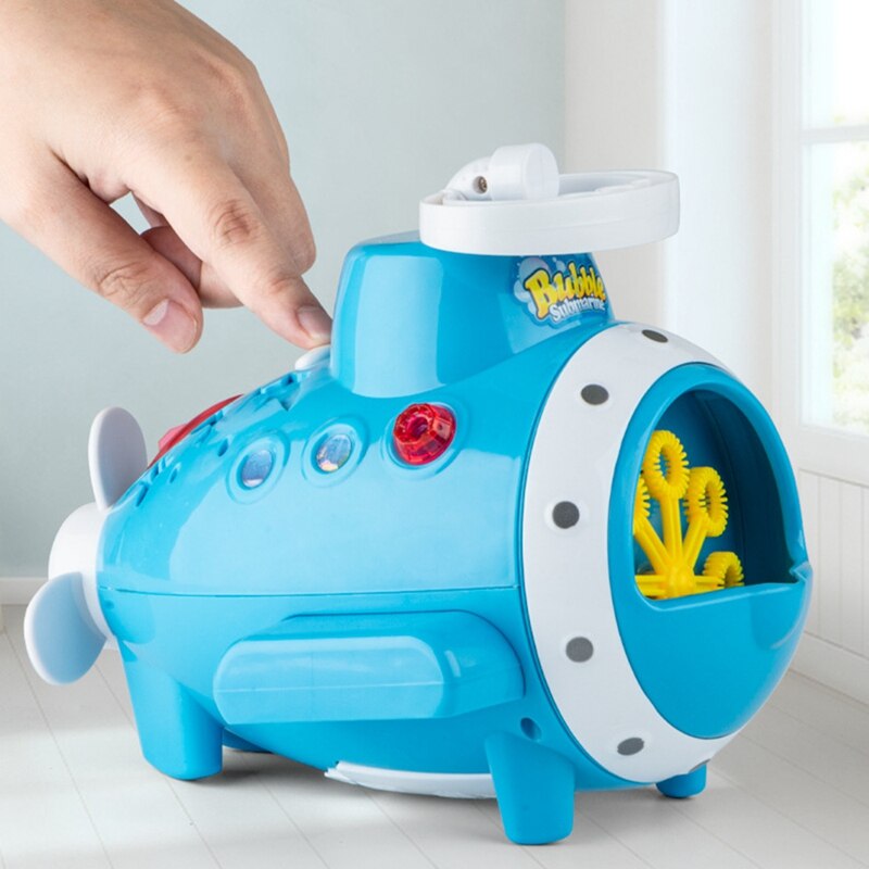 Submarine Bubble Machine Automatische Bubble Maker Bubble Blower 1000 Bellen Per Minuut Met Licht En Muziek Voor Kinderen