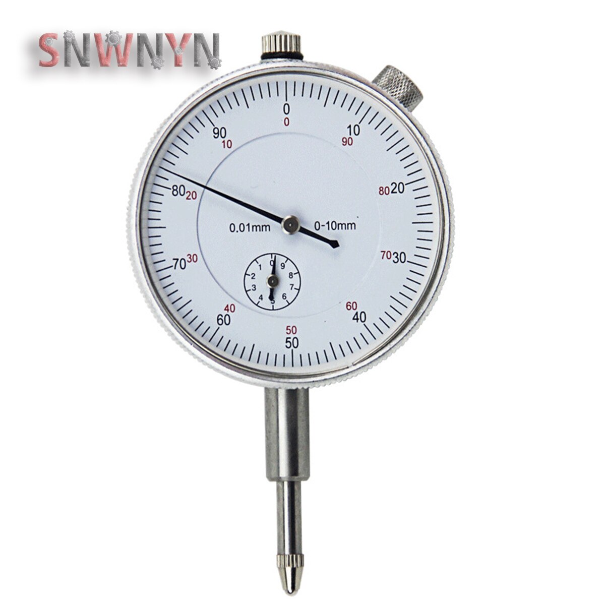 0-10mm 0.01mm Dial Indicator Gauge Mechanical Indication Gauge Dial Gauge Micrometer Measure Instrument Tool