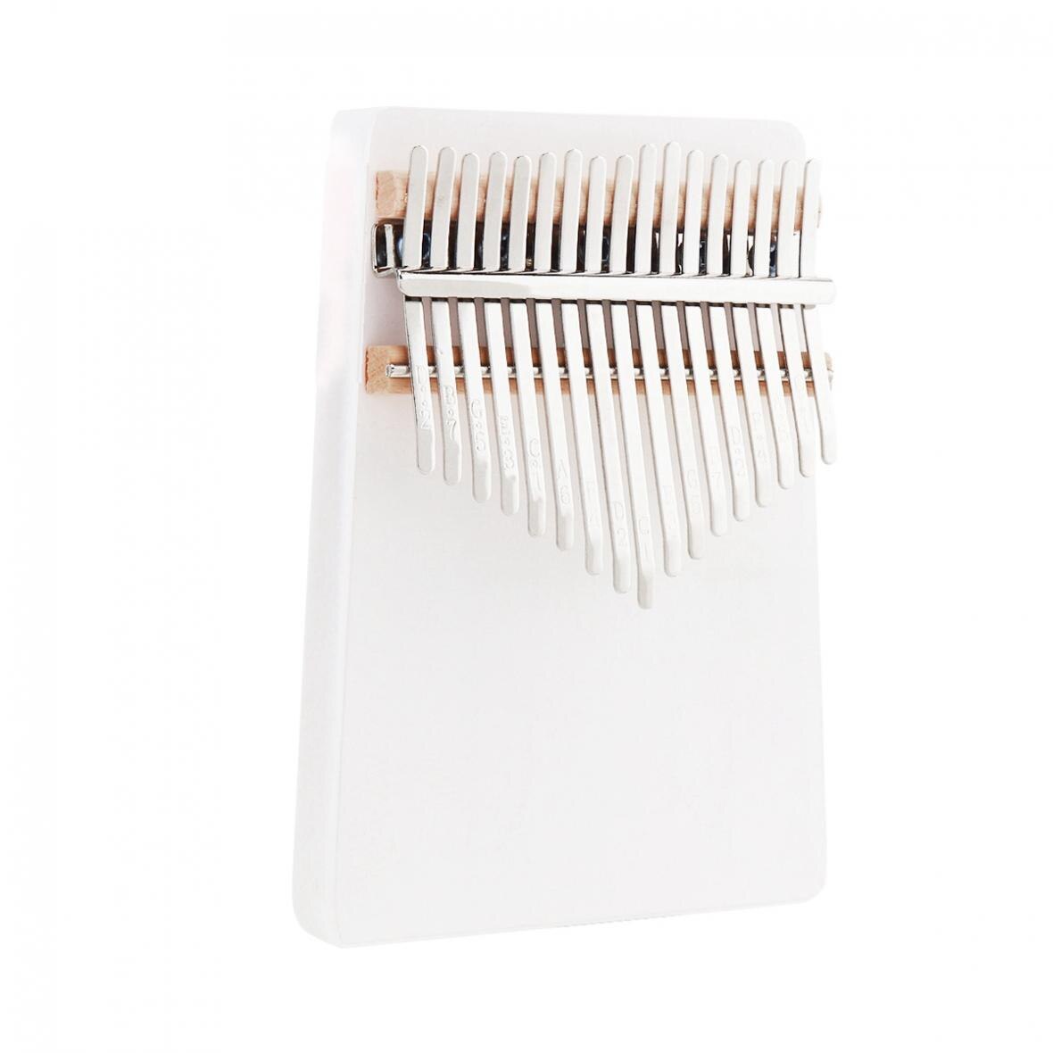 17 Keys Pine Wood Thumb Piano Kalimba Solid Single Board Pine Mbira Mini Keyboard Instrument