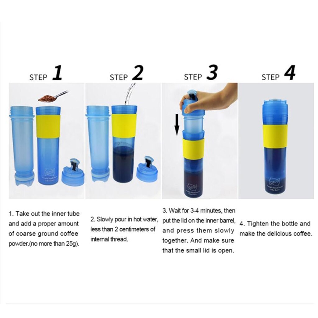 Mini Manual Coffee Maker Hand Operated Coffee Machine For Travelling