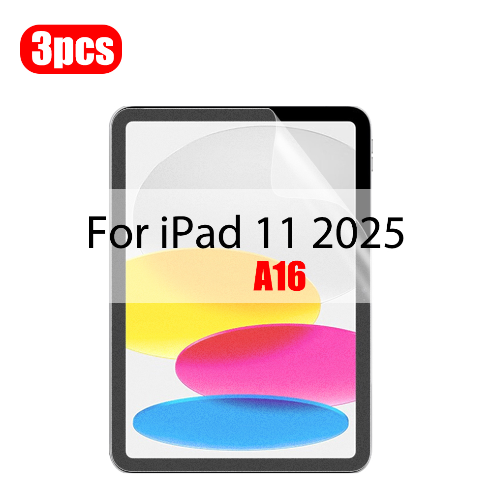 3Pcs Paper Feel Like Screen Protector For ipad Air 11 Pro 13 10th 9th Generation 8 7 6 Air 5 4 Pro 11 12.9 10.5 No Glass: ROYAL BLUE