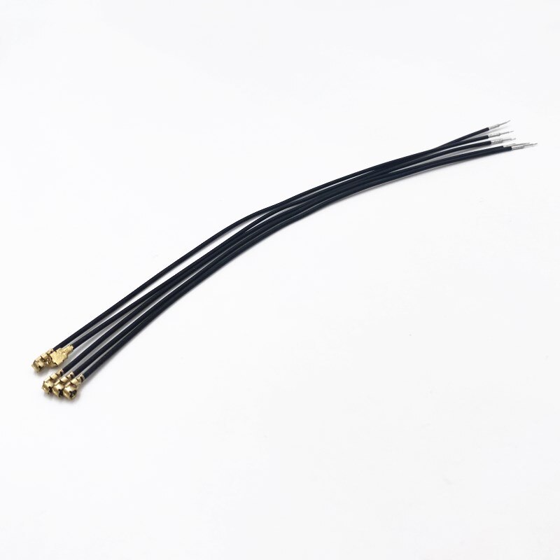 Prise à bride 2 trous u-fl/IPX IPEX UFL vers SMA femelle, câble d&#39;antenne RF 1.13 Pigtail OD 1.13mm pour routeur de carte WIFI PCI 1 pièces