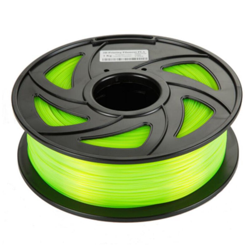 Filament pour imprimante 3D CTC 1.75 1KG PLA | de supérieure, ABS bois TPU PetG PP PC matériaux de Filament en plastique pour RepRap: UV green