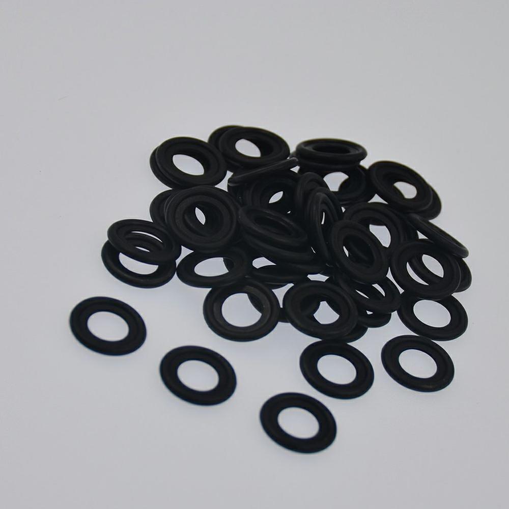 1044 50Pcs Engine Oil Drain Plug Crush Washers Gaskets Rings For Toyota Oil Drain Screw Durable Gaskets