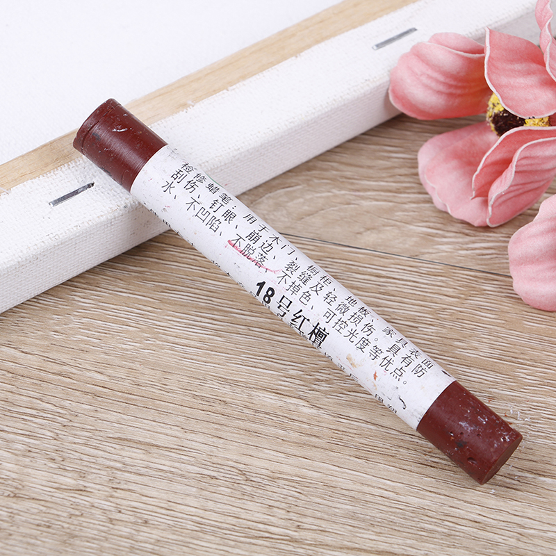 Furniture Paint Floor Repair Floor Wax Crayon Scratch Patch Paint Pen Wood Composite Repair Material Wood Repair Kit: 18