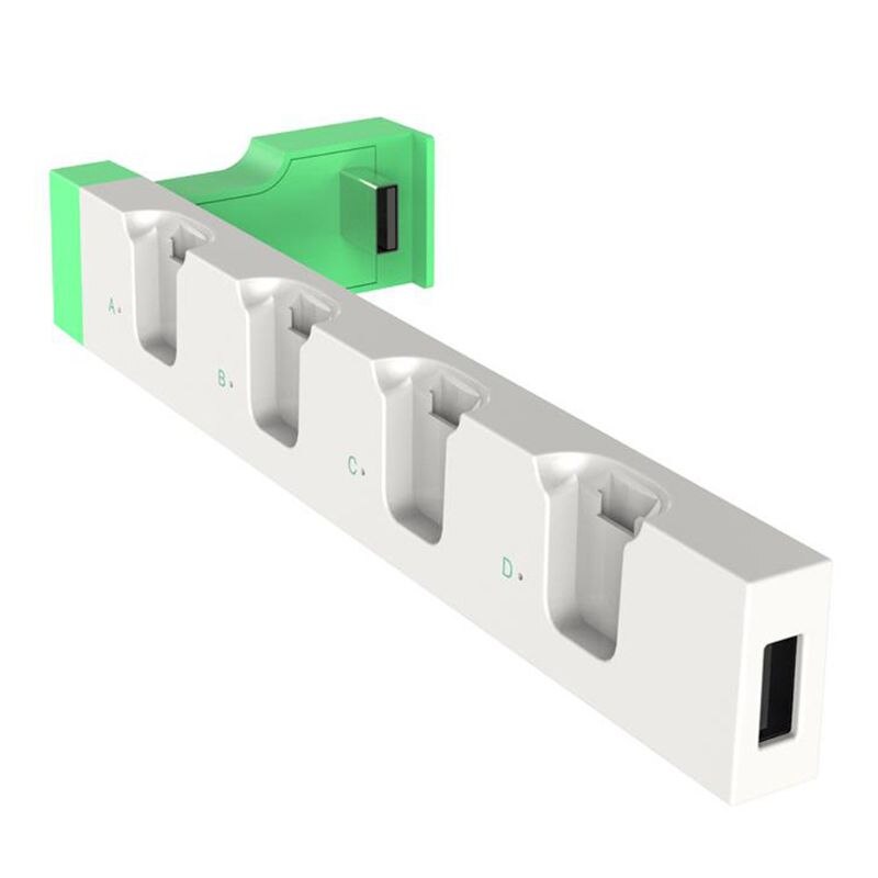 Station de charge pour manette de jeu, support pour console de jeu ns switch joy-con avec voyant lumineux