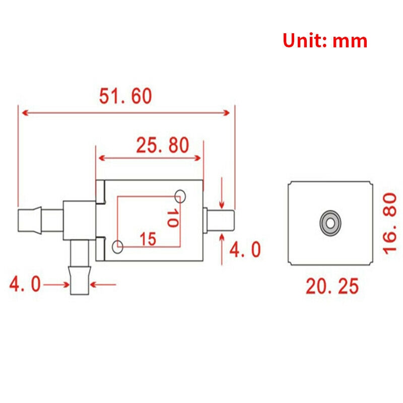 Dc 12v 2- position 3-- vejs portventil mikro lille lille mini elektrisk solenoid udsugningsventil switch to-position tre-vejs diy
