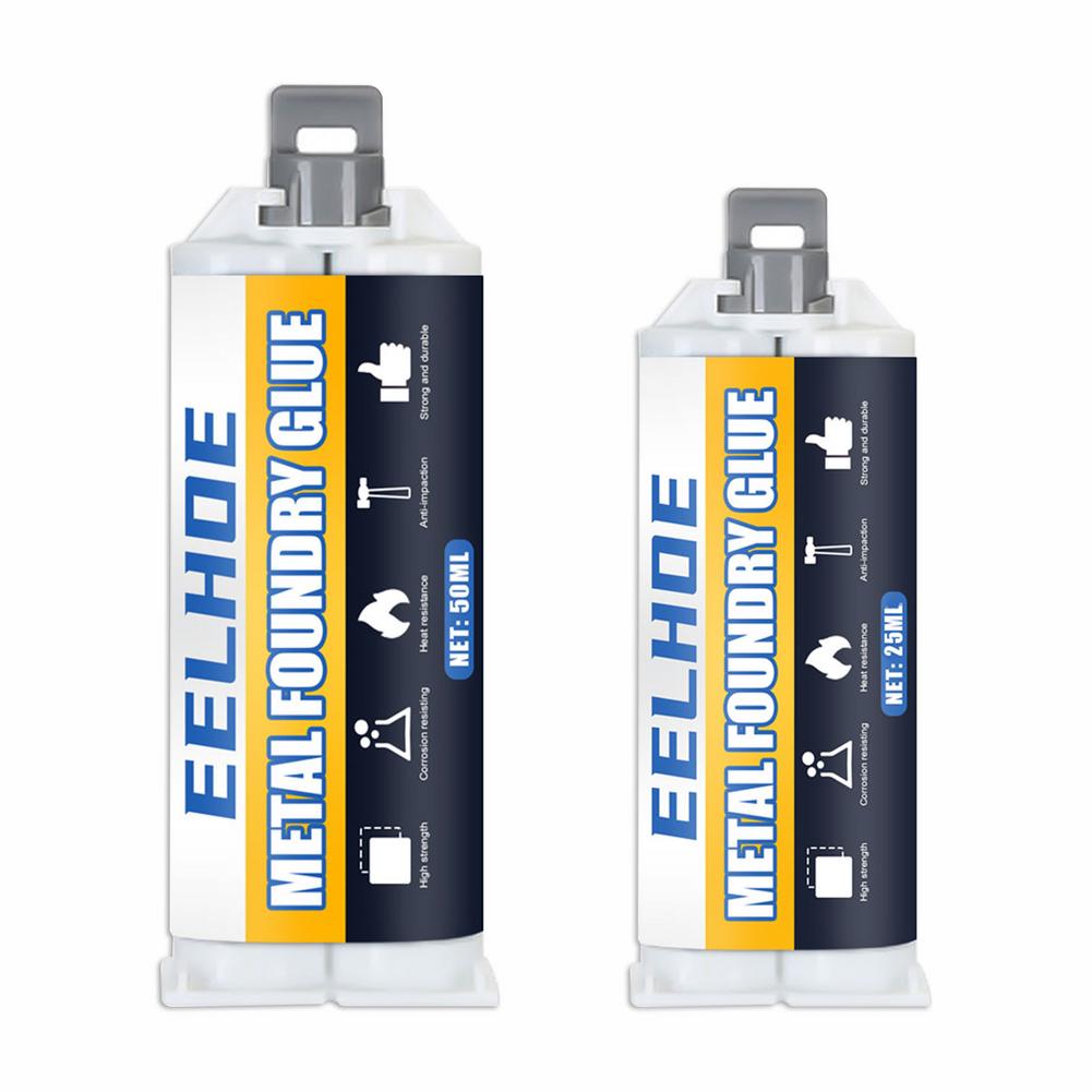 25/50ML Metal Foundry Glue Powerful Industrial Repair Agent Auto Radiator Water Tank Special leakage Plugging Welding Glue