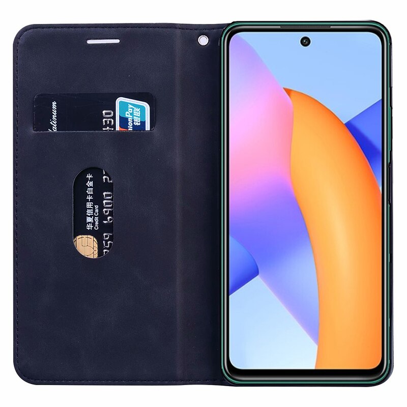 Luxury Retro Phone Cases on HONOR 10X Lite Leather Flip Cover for Huawei honor 10X lite DNN-LX9 Wallet Case For honor 10x Light