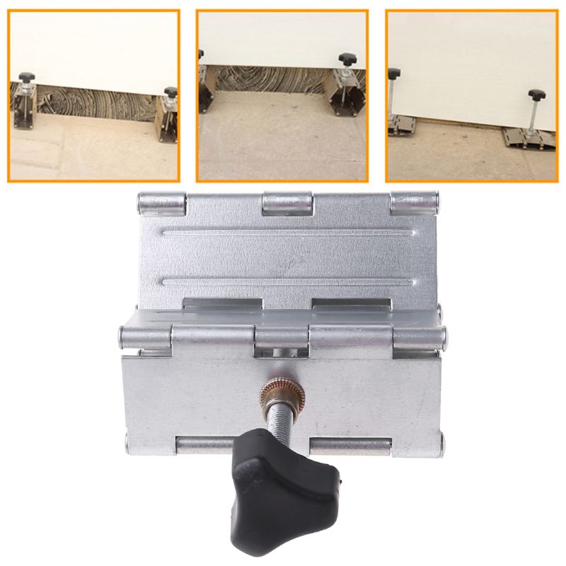 Metal Foldable Tile Leveler Accurate Adjustable Height Wall Leveling System Tiling Installation Tools