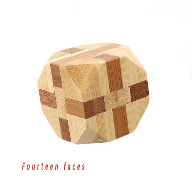 Neue Pädagogisches Erwachsene Kinder Spielzeug Ausgezeichnete IQ Gehirn Teaser 3D Holz Verriegelung Kong Ming Luban Lock Puzzle Spiel Spielen: 881941