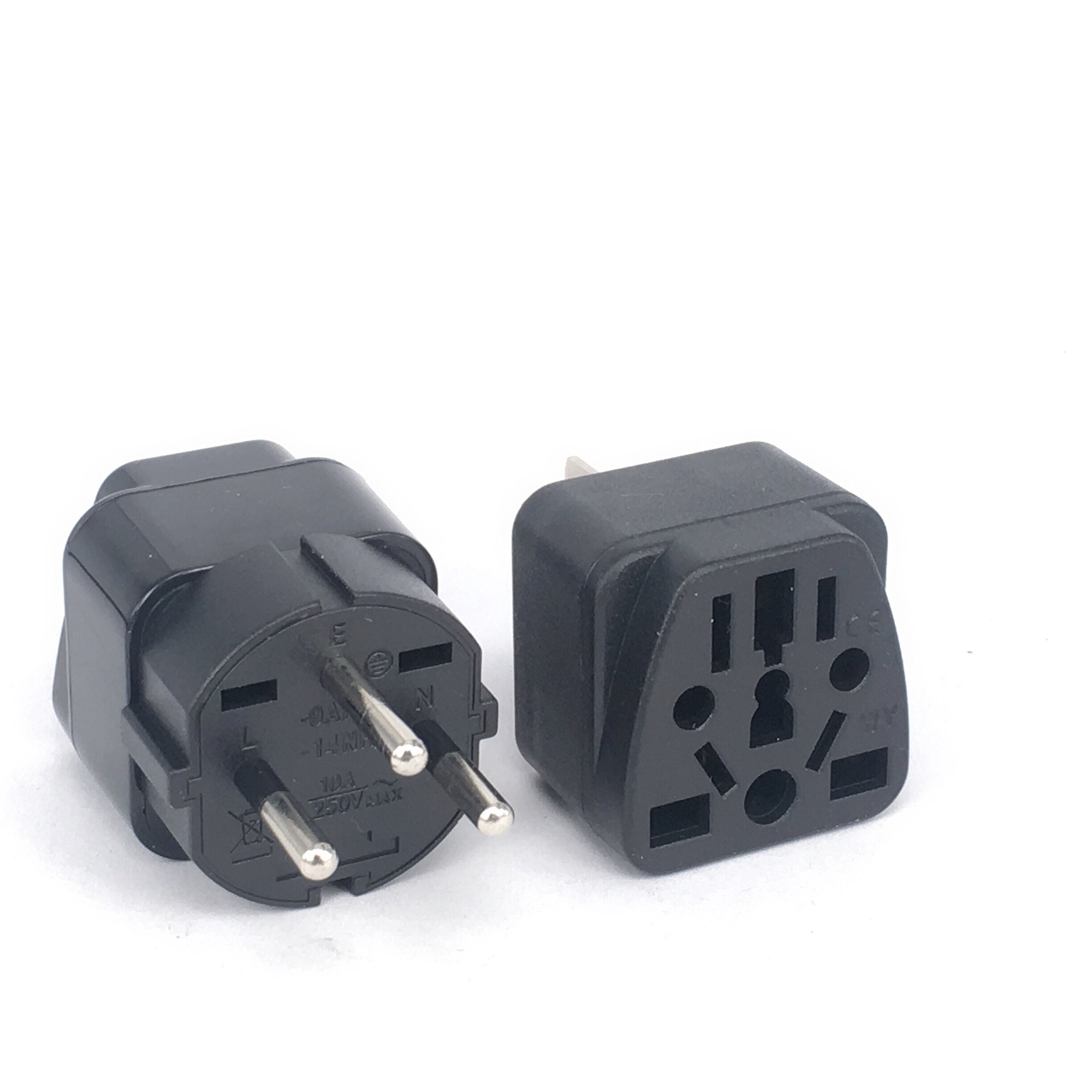 Israel Reise Stecker Adapter Universal- Auslauf ändern AU/UK/uns/EU .... zu Israelische 3 Stift Geerdet stecker Adapter 10A 250V