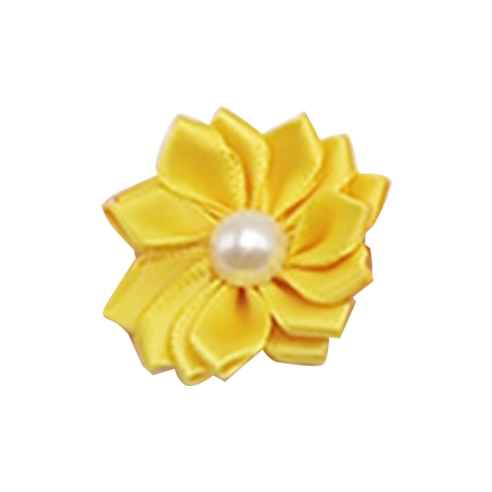 Flower Dog Hair Bows Long Hair Pet Dogs Bows Rubber Band Cat Puppy Hair Clips Pet Grooming Bow Dog Accessories Perros: 12