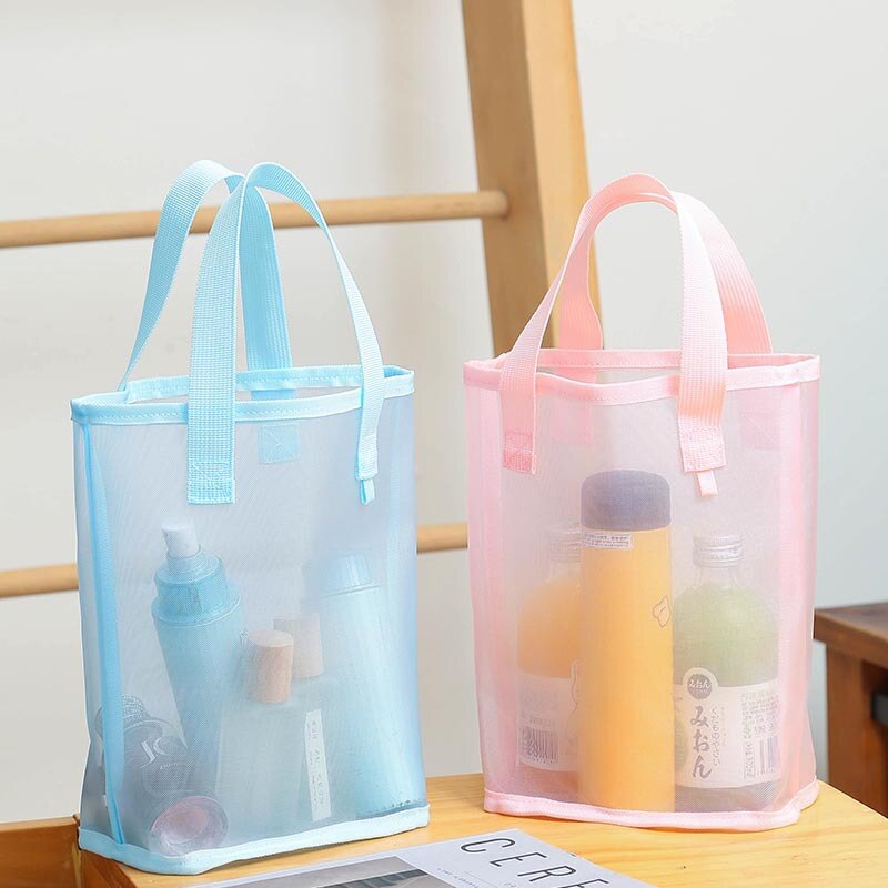 Vrouwen Reizen Strand Opslag Cosmetische Tas Grote Clear Mode Tote Makeup Bag Organizer Toilettas Make Up Case Pouch