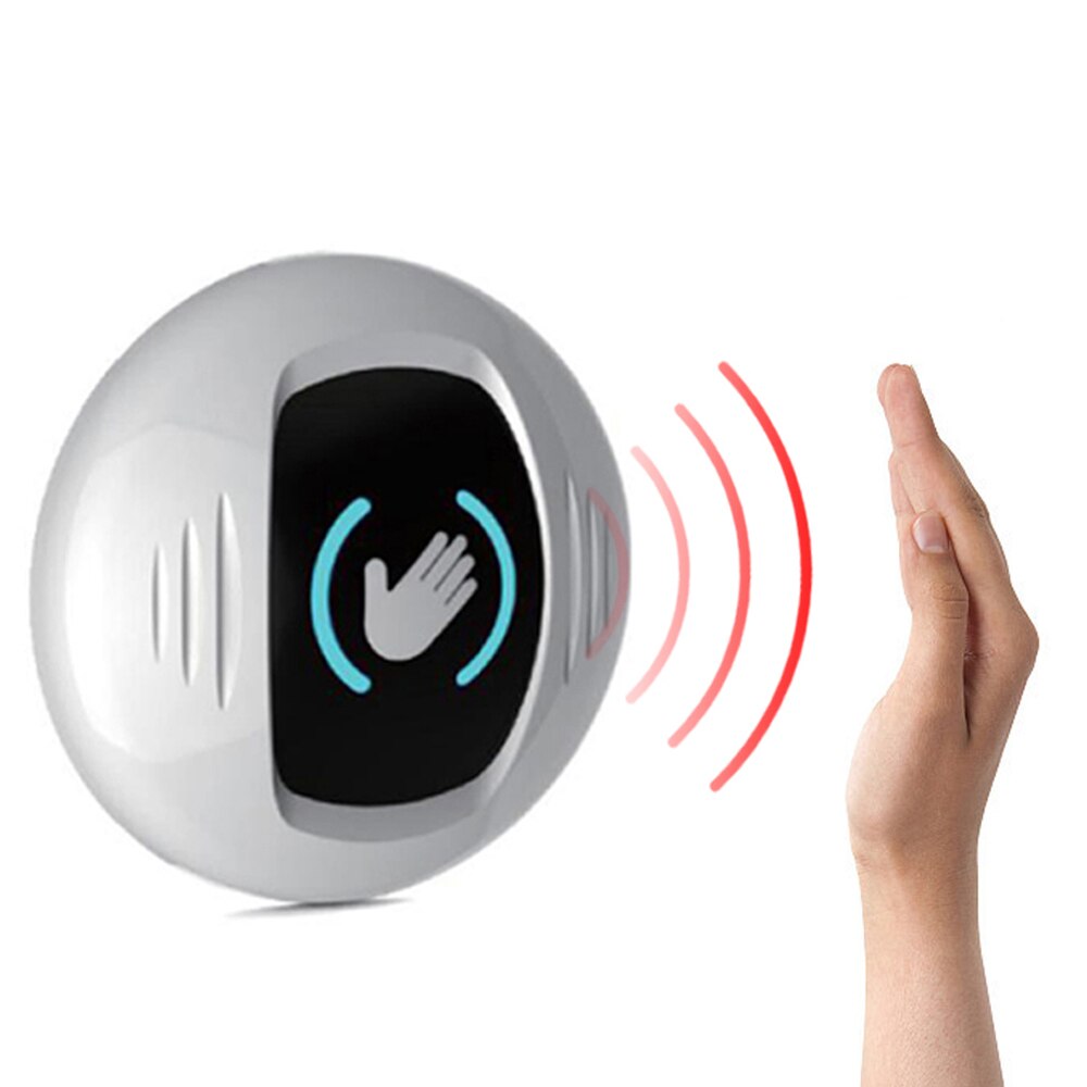 No Touch Exit Button Access Control Automatic Door Button Circular Touchless Door Release Switch IR Contactless Infrared 12V-36V: Default Title