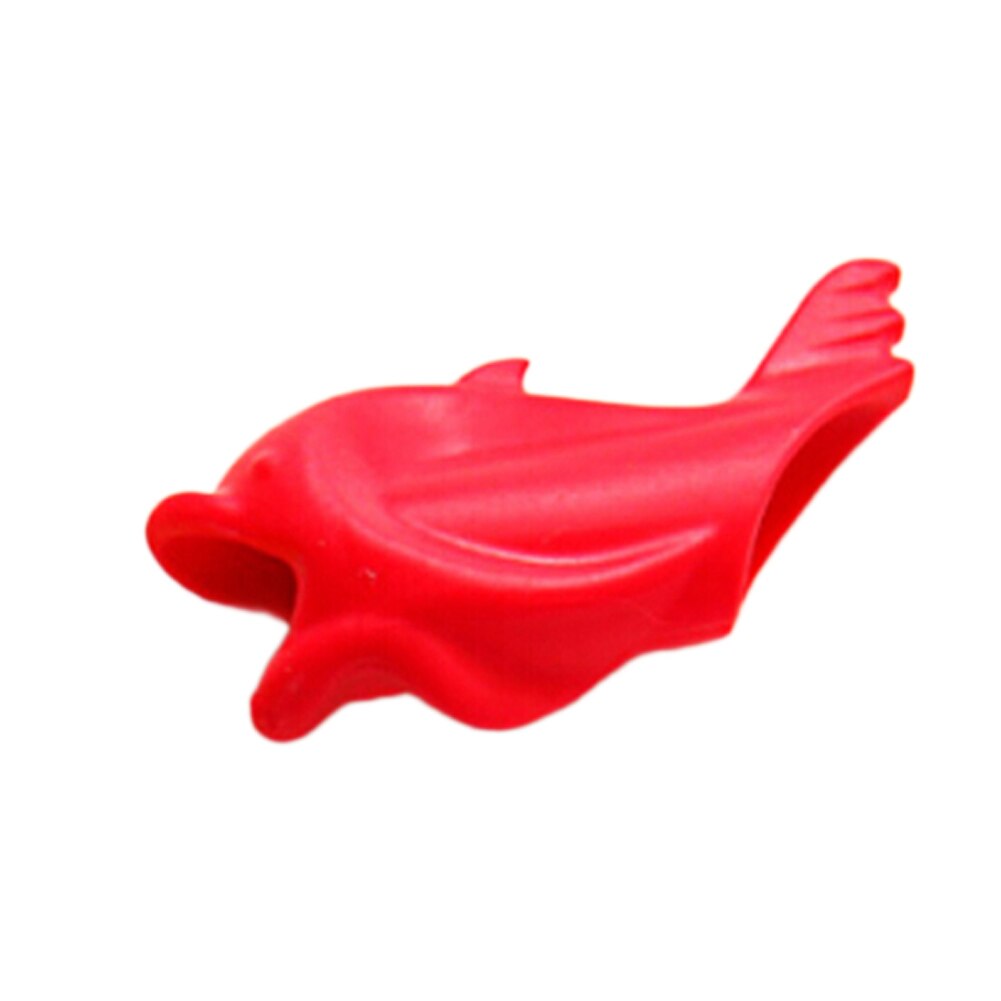 20 kpl/erä delfiini kala kirjoitusasennon korjauslaite kynän pitämiseen korjaus silikoni paperitarvikkeet lapsi opiskelija satunnainen väri