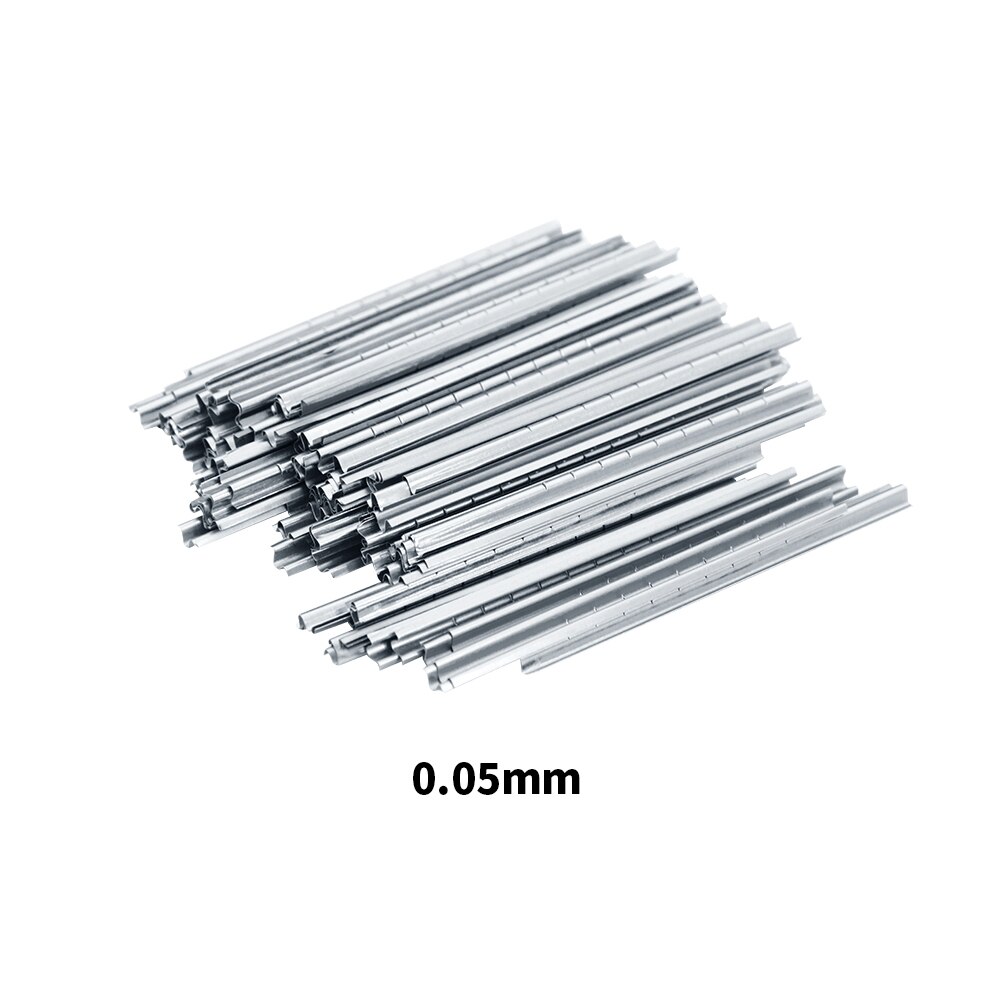 Chkj 100 stk/æske 0.05mm/0.06mm stanniol værktøj låsesmed værktøj guld og sølv stanniol nøgle forbrugsstoffer til generelle formål: 0.05mm