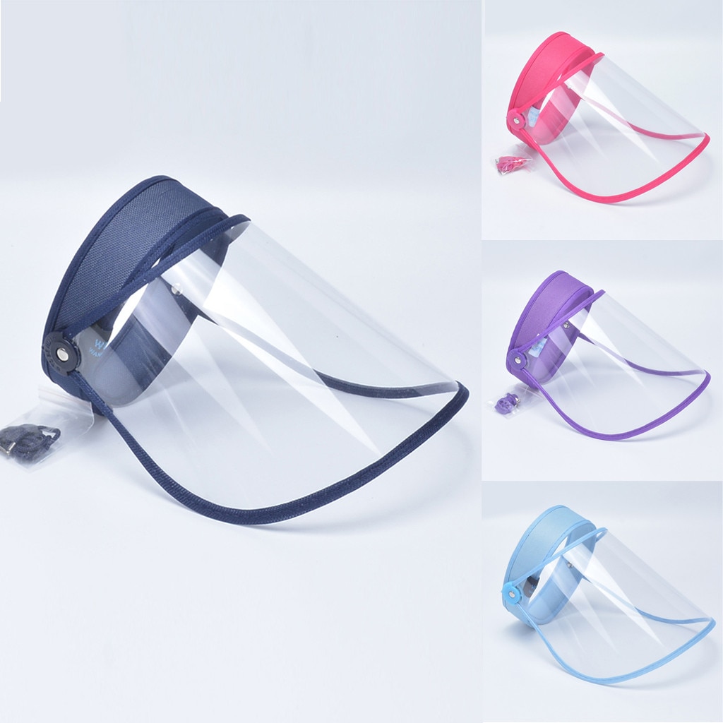 Adjustable UV Protection Sun Hat Female Anti-Droplet Saliva Empty Top Hat Transparent Protect Waterproof #10