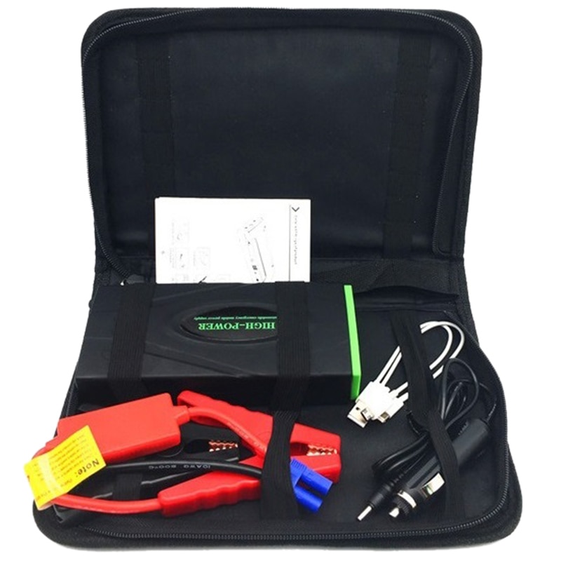 16800MAh High Power Car Jump Starter 12V Portable Starting Device Power Bank Car Charger for Car Battery Booster Buster 2 USB: Default Title