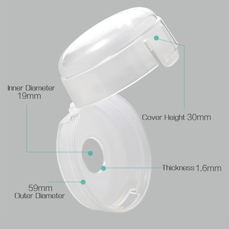 2pcs baby proof clear gas stove knobs covers Safety first Protector Children Universanl