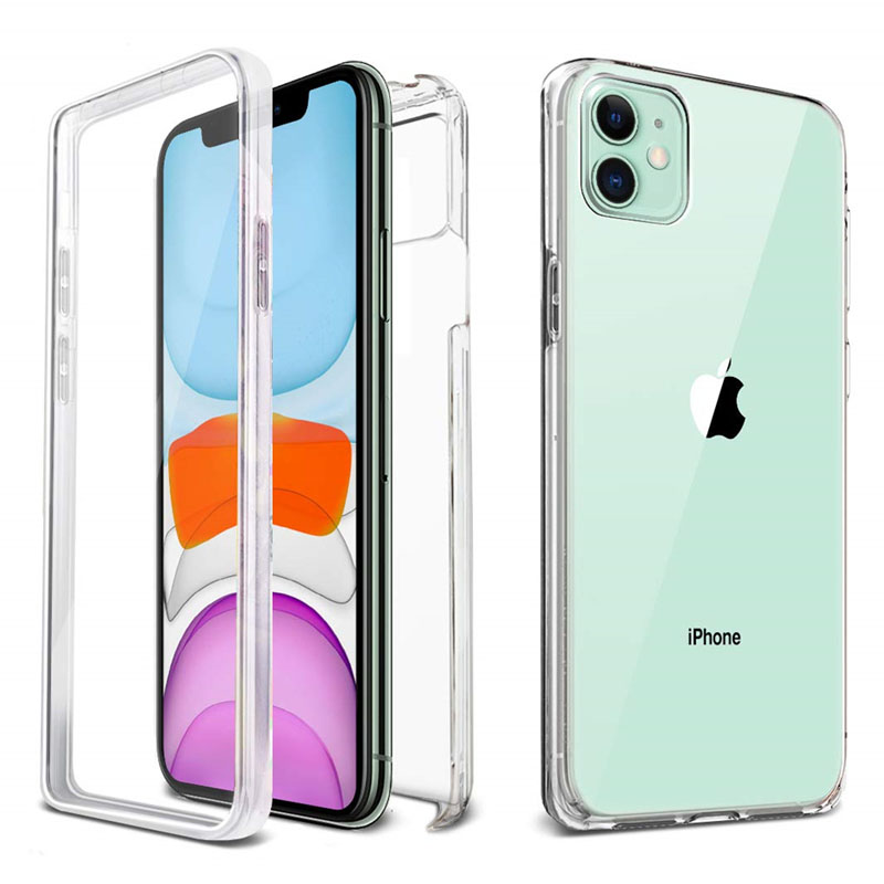 Luxus 360 Stoßfest Telefon Fall Für iPhone 11 Pro X XR XS Max 6 6S Schutz Abdeckung Für iPhone 7 8 Plus 5 S 5 SE Harte Rückseitige Abdeckung