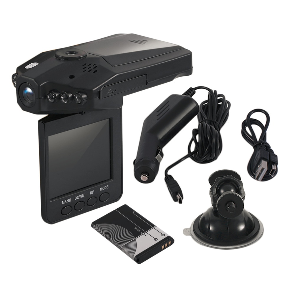 Full hd auto dvr voertuigcamera videorecorder dashcam infrarood nachtzicht